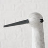 Boltze Home Statue Vogel Weißmetall H55 cm