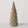 Boltze Home Image Weihnachtsbaum Beige 2er Set Samt