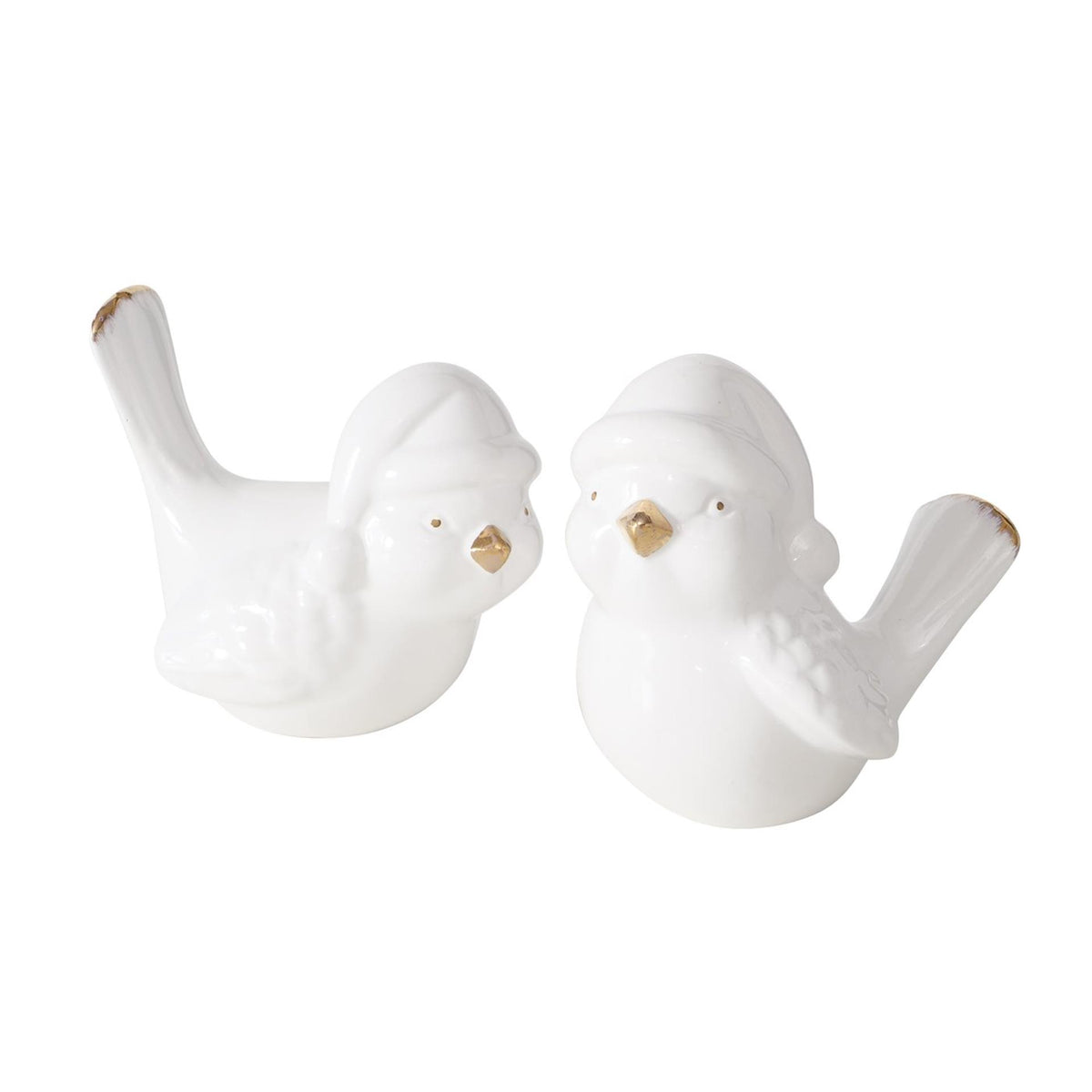 Boltze Home Birdville Dolomit h9cm weiß