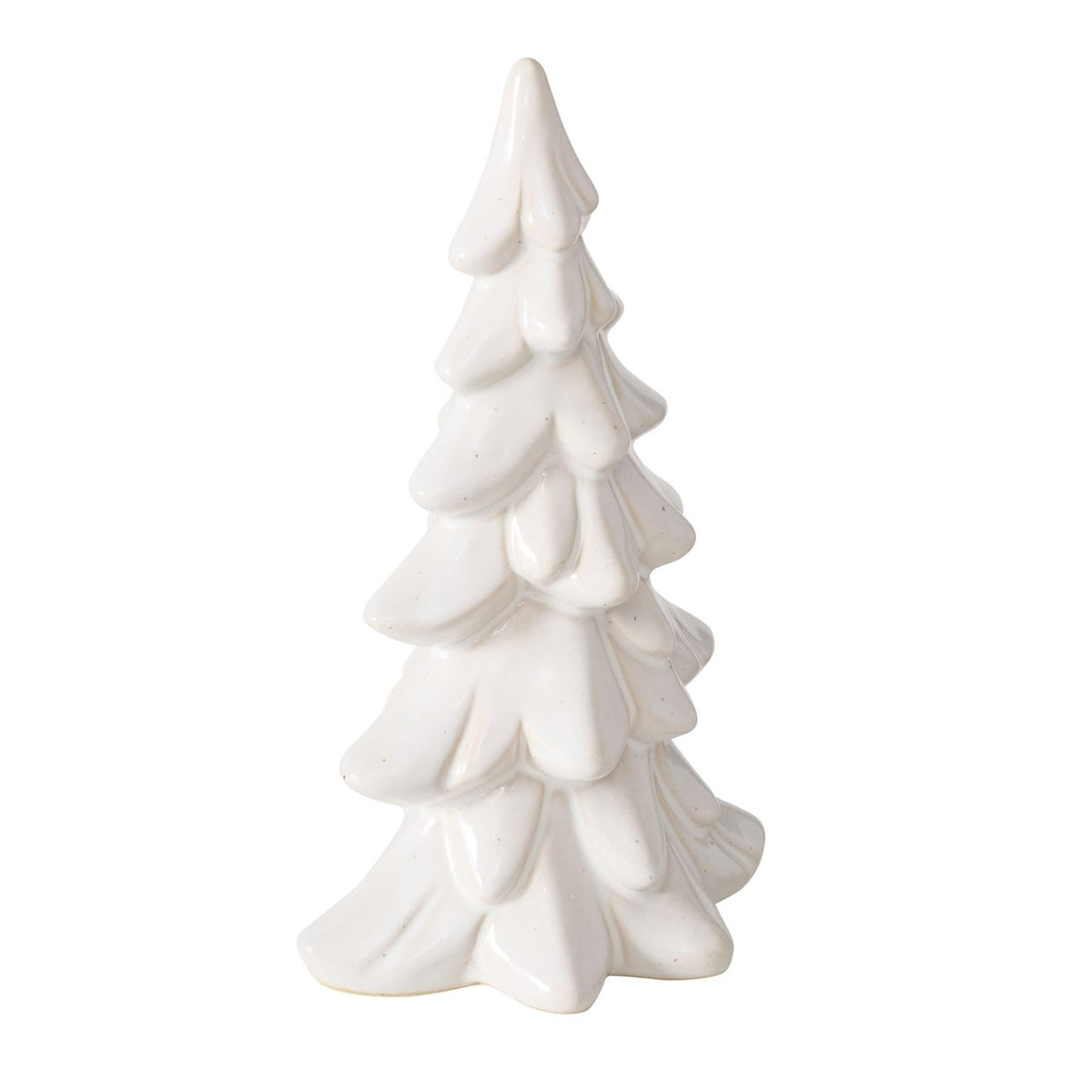 Boltze Home Deco Weihnachtsbaum Cristo Stone H20cm weiß