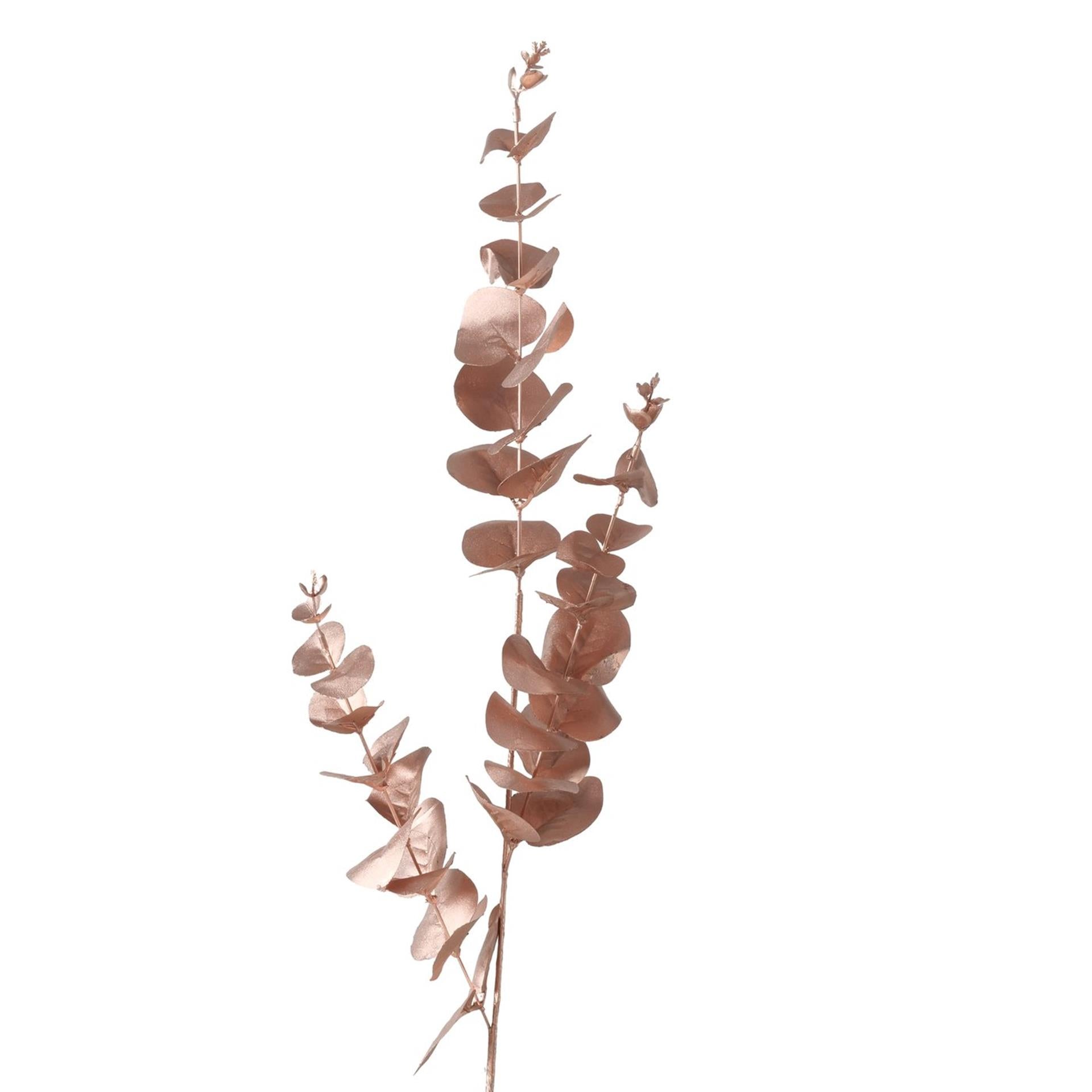 Boltze Home Kunstzweig Eukalyptus rosa H81cm
