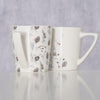 Boltze Home Keramiktasse mit Tannenzapfen 300 ml