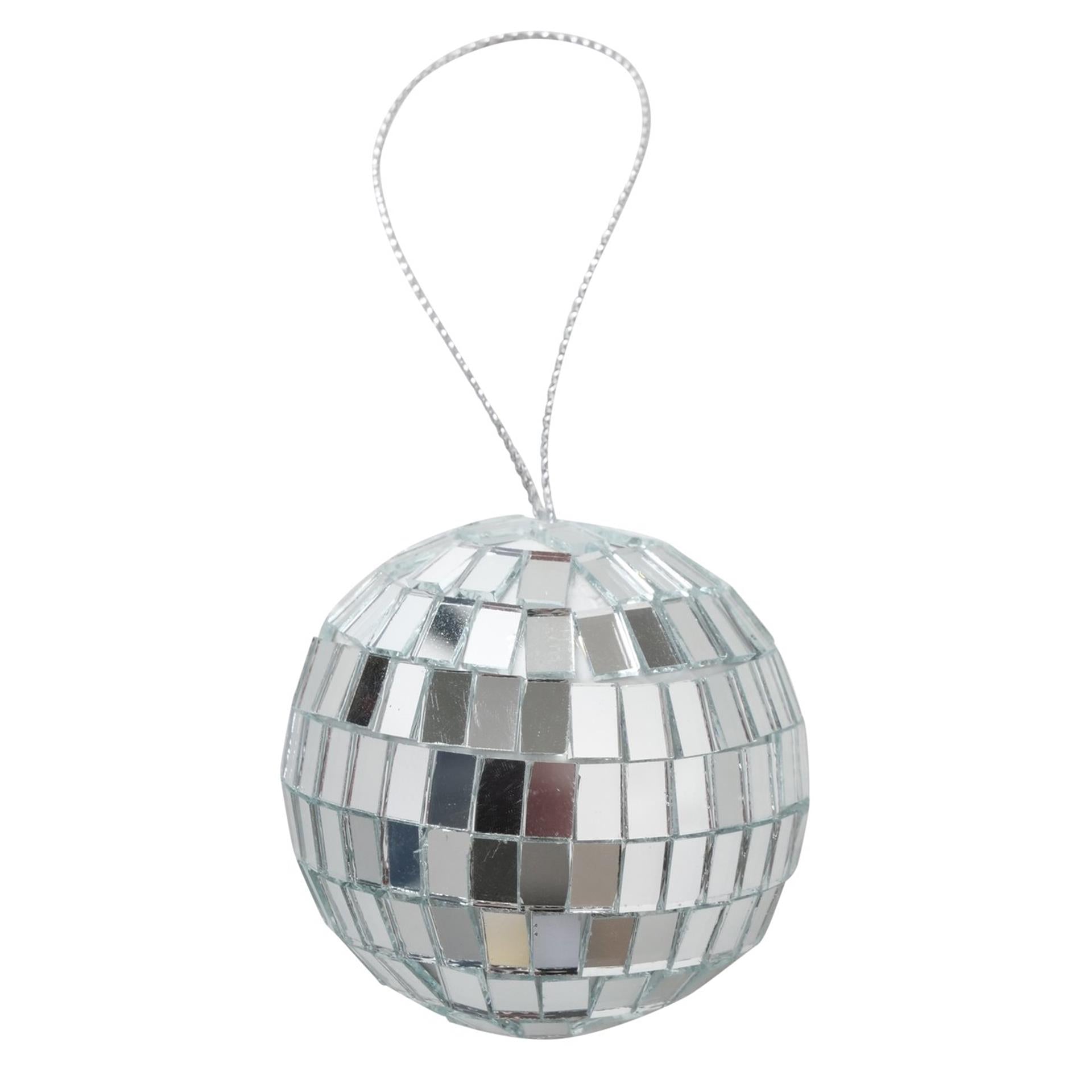 Boltze Home Weihnachtskugel Discoglas 5x5cm 6-tlg
