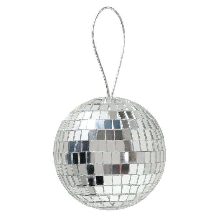 Boltze Home Weihnachtskugel Disco Glas 10x10cm