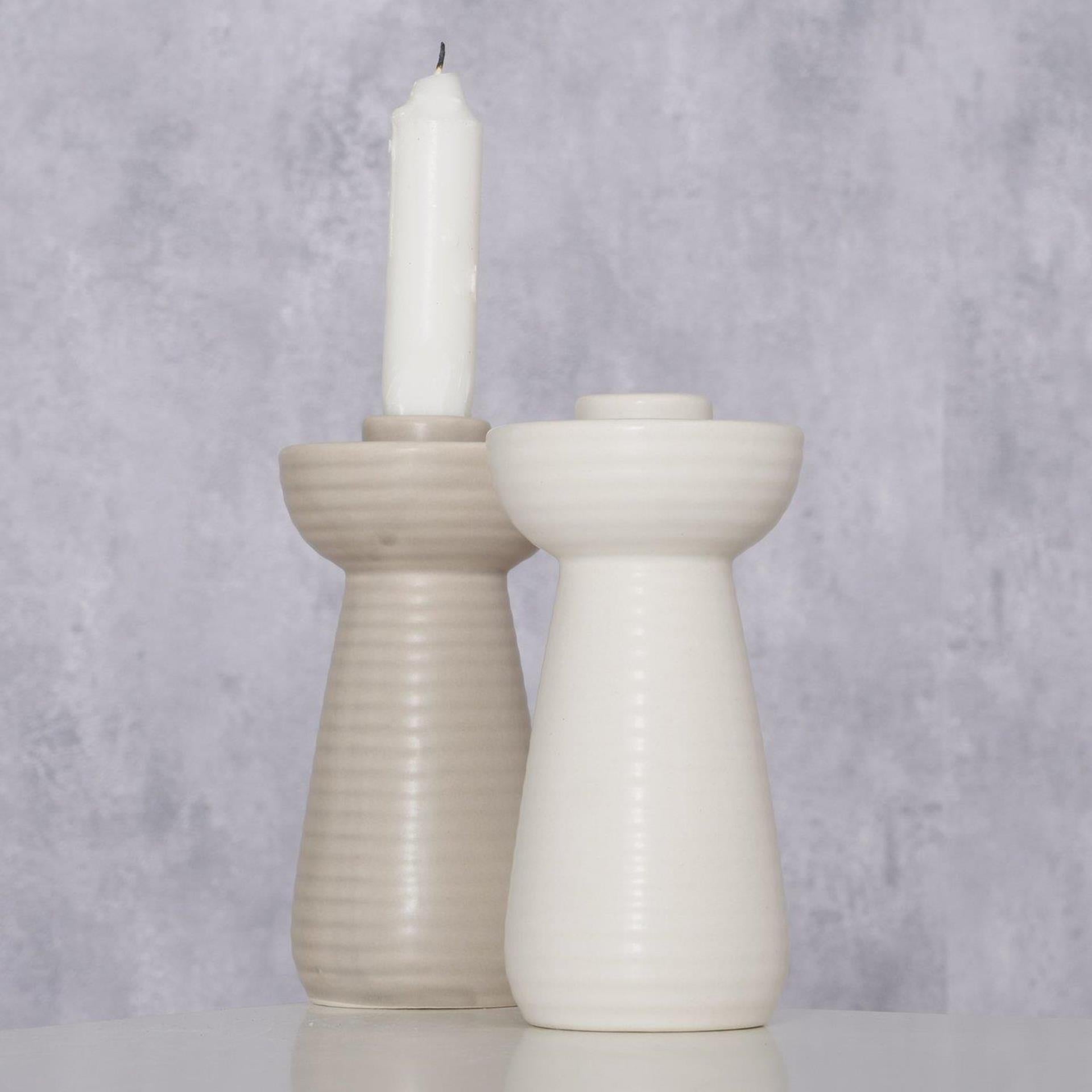 Boltze Home Kerzenständer Galina ø7xh14cm