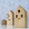 Boltze Home Teelichthalter Hausmodell Set A 3