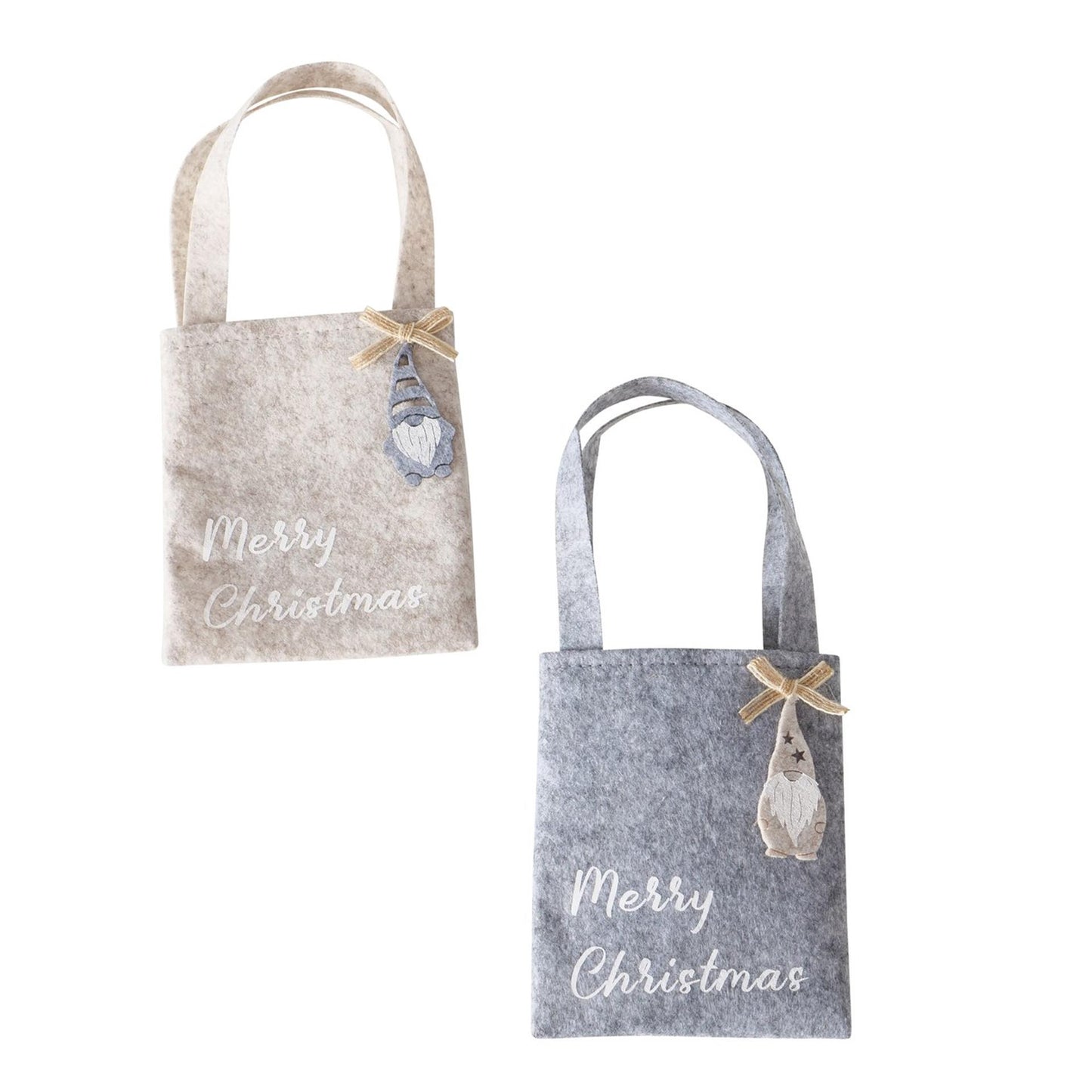 Boltze Home Geschenktüte Mini Filz Weihnachtsmann h25cm