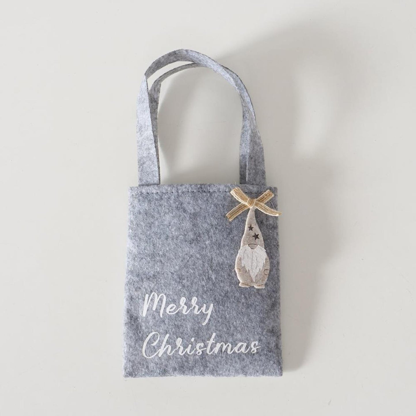 Boltze Home Geschenktüte Mini Filz Weihnachtsmann h25cm