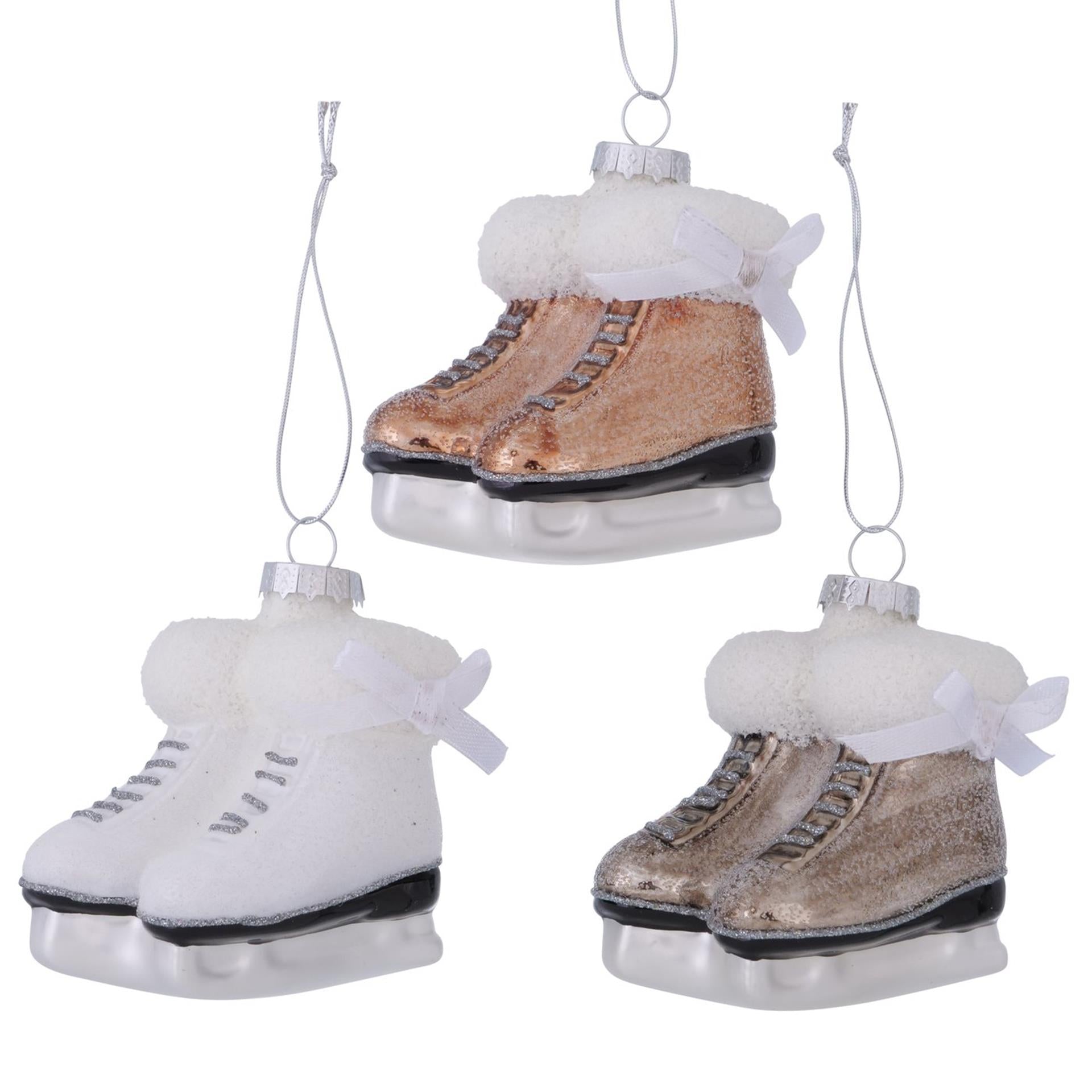 Boltze Home Weihnachtsanhänger Eislaufen Madeline H8,5x8cm