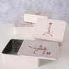 Boltze Aufbewahrungsdose für Zuhause, Weihnachtskatze, 12 x 9 x 4 cm