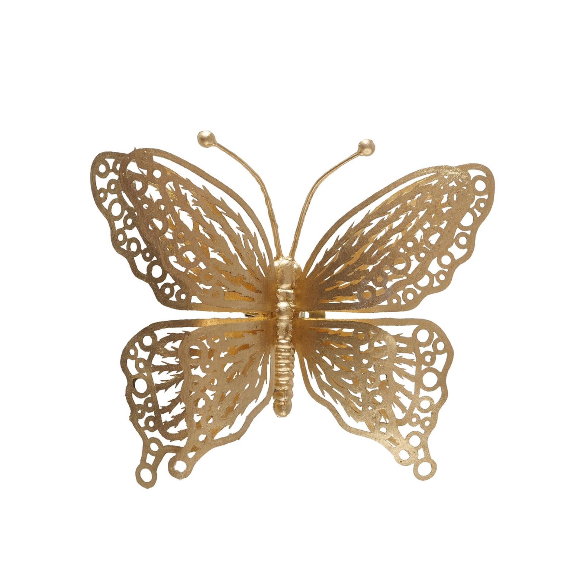 Boltze Home Schmetterling auf Clip 15x4cm