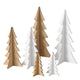 Boltze Startseite Bild Weihnachtsbaum 3D Set a 3 MDF