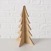 Boltze Startseite Bild Weihnachtsbaum 3D Set a 3 MDF