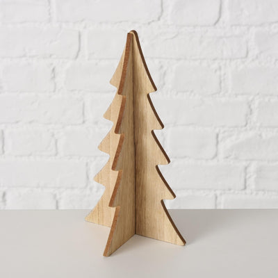 Boltze Startseite Bild Weihnachtsbaum 3D Set a 3 MDF