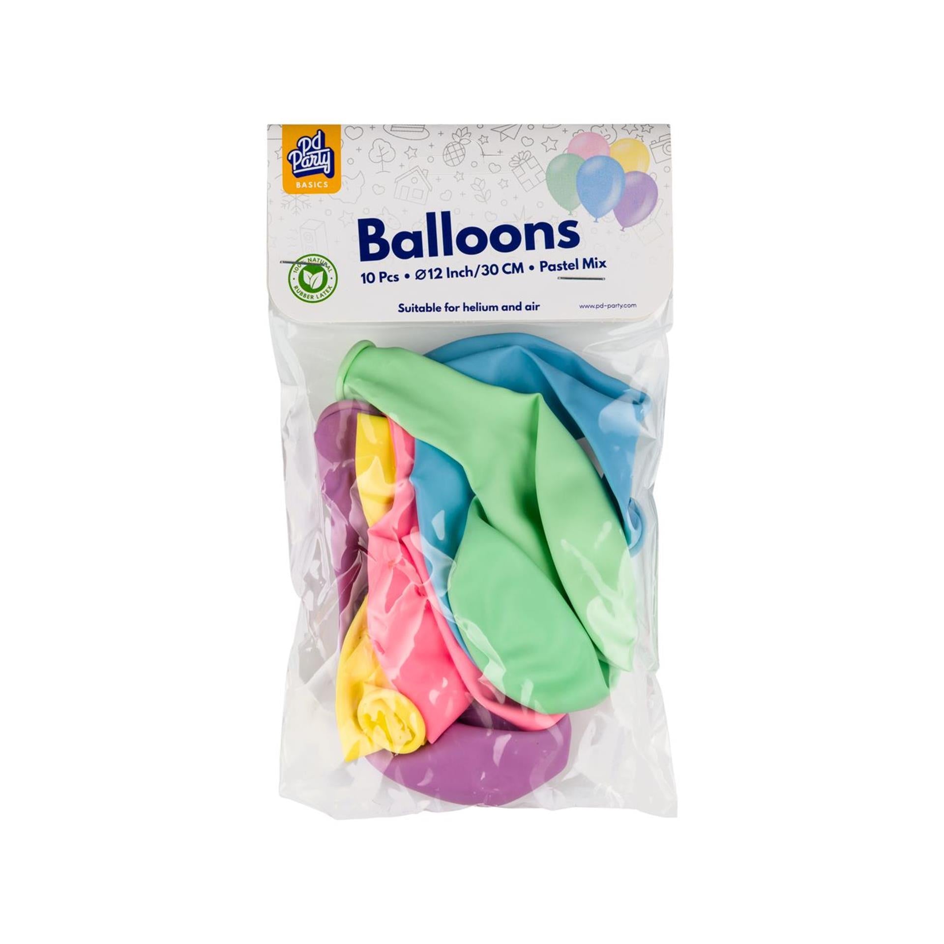 Paperdreams Luftballons 10 Stück Pastell 30cm