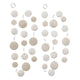 Boltze Home Capiz Girlande Schneeflocke L180cm