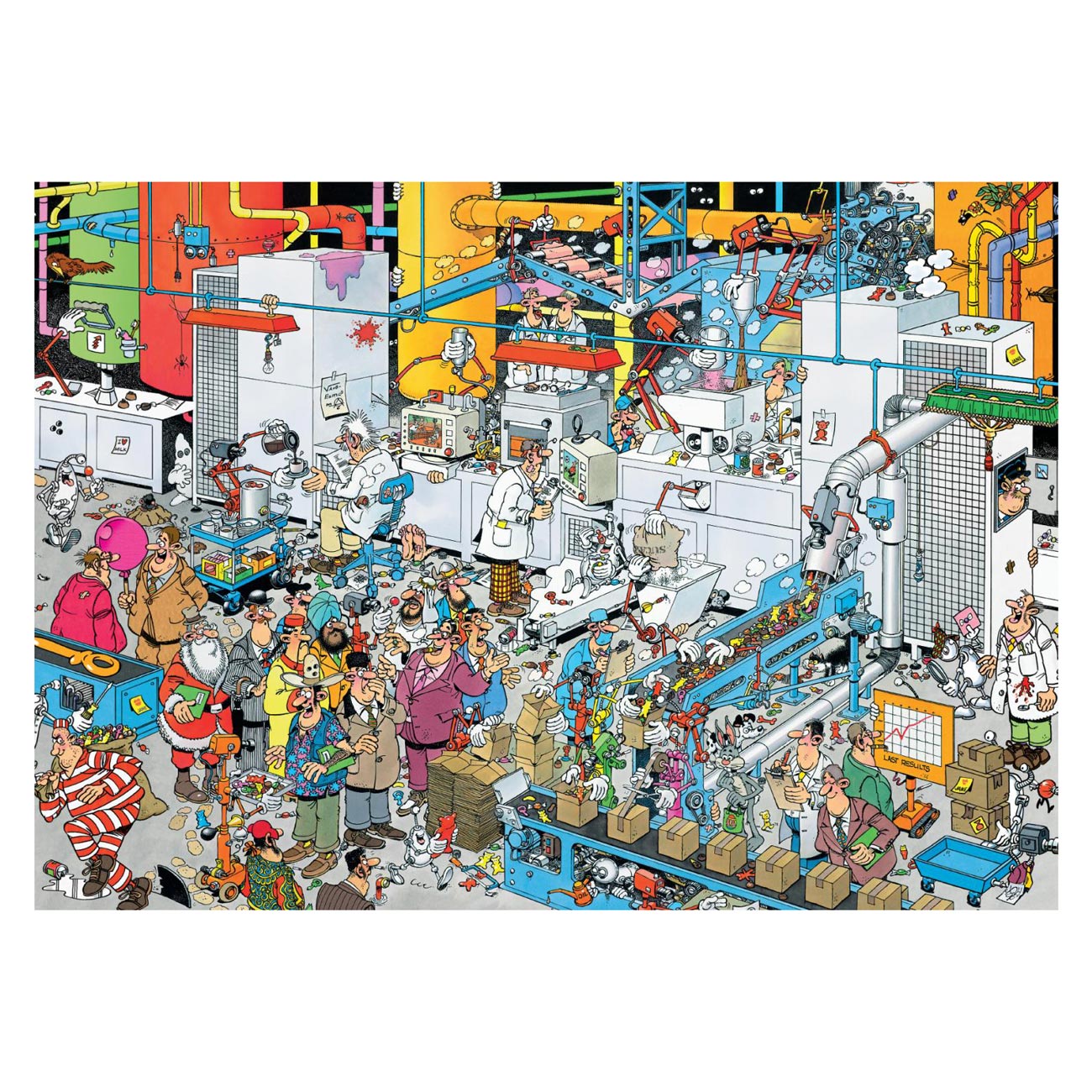 Jan Van Haasteren Pluzzle - Candy Factory, 500st.