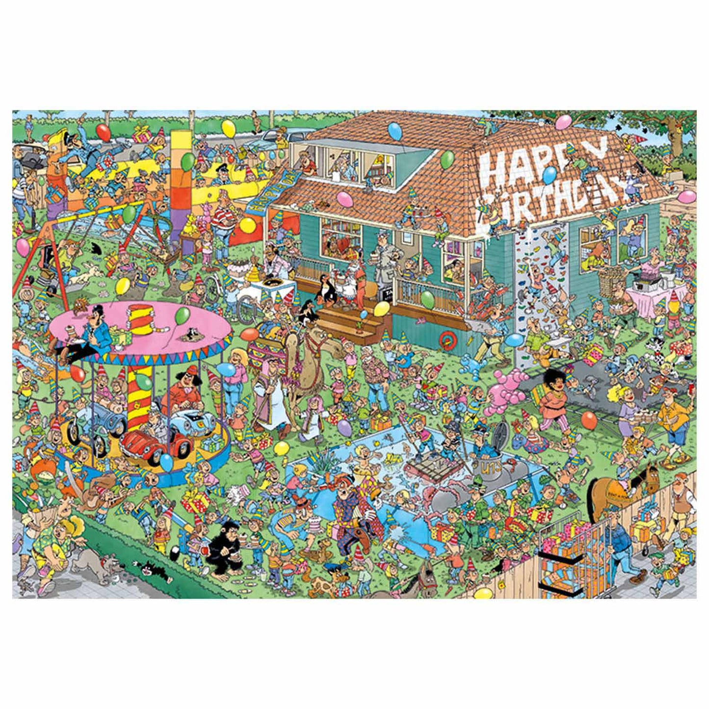 Jan Van Haasteren Jigsaw Puzzle Geburtstagsfeier, 1000st.