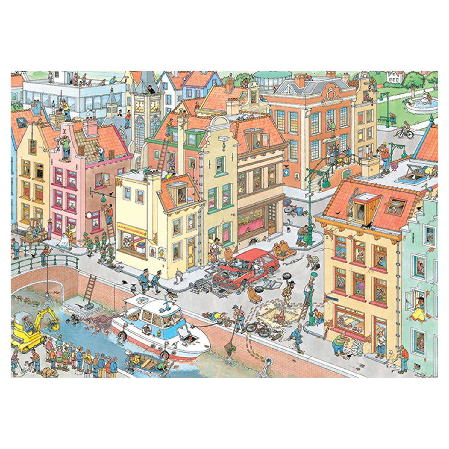 Jan Van Haasteren Pluzzle - Das fehlende Stück, 1000st.