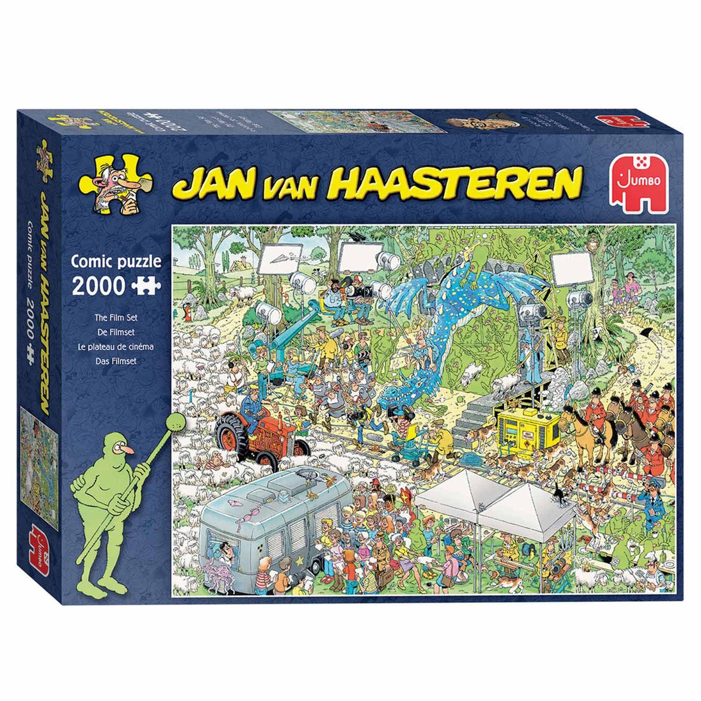 JUMBO Jigsaw Puzzle Der Film Set, 2000st.