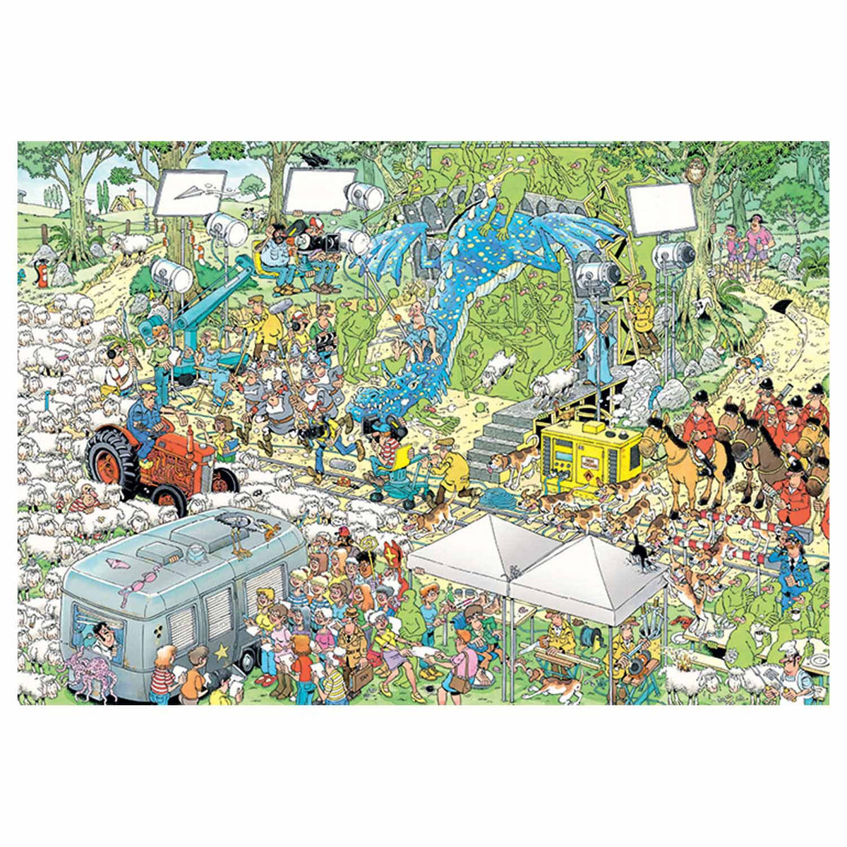 JUMBO Jigsaw Puzzle Der Film Set, 2000st.
