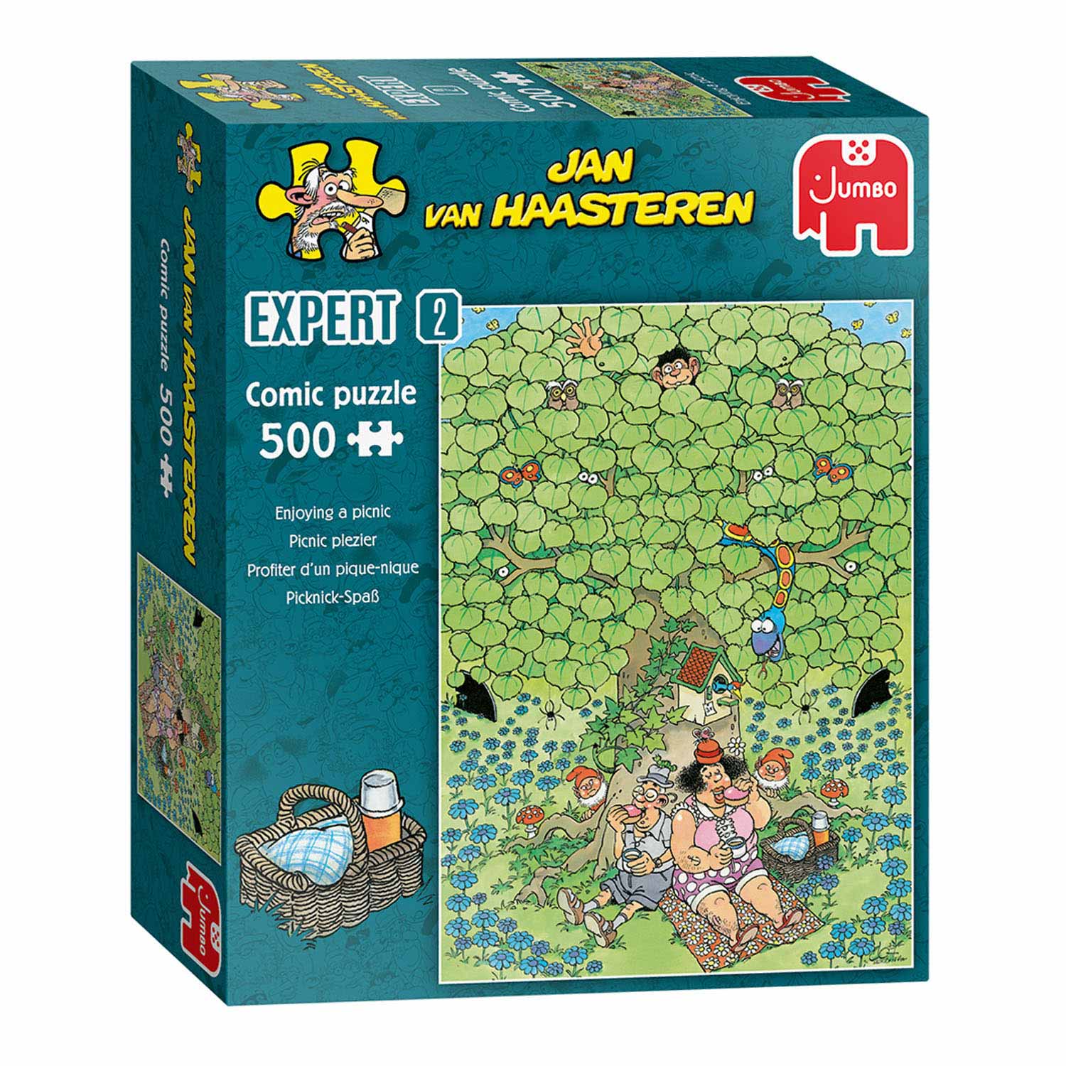Jan Van Haasteren Jigsaw Puzzle Experte 2 - Picknickspaß, 500st.