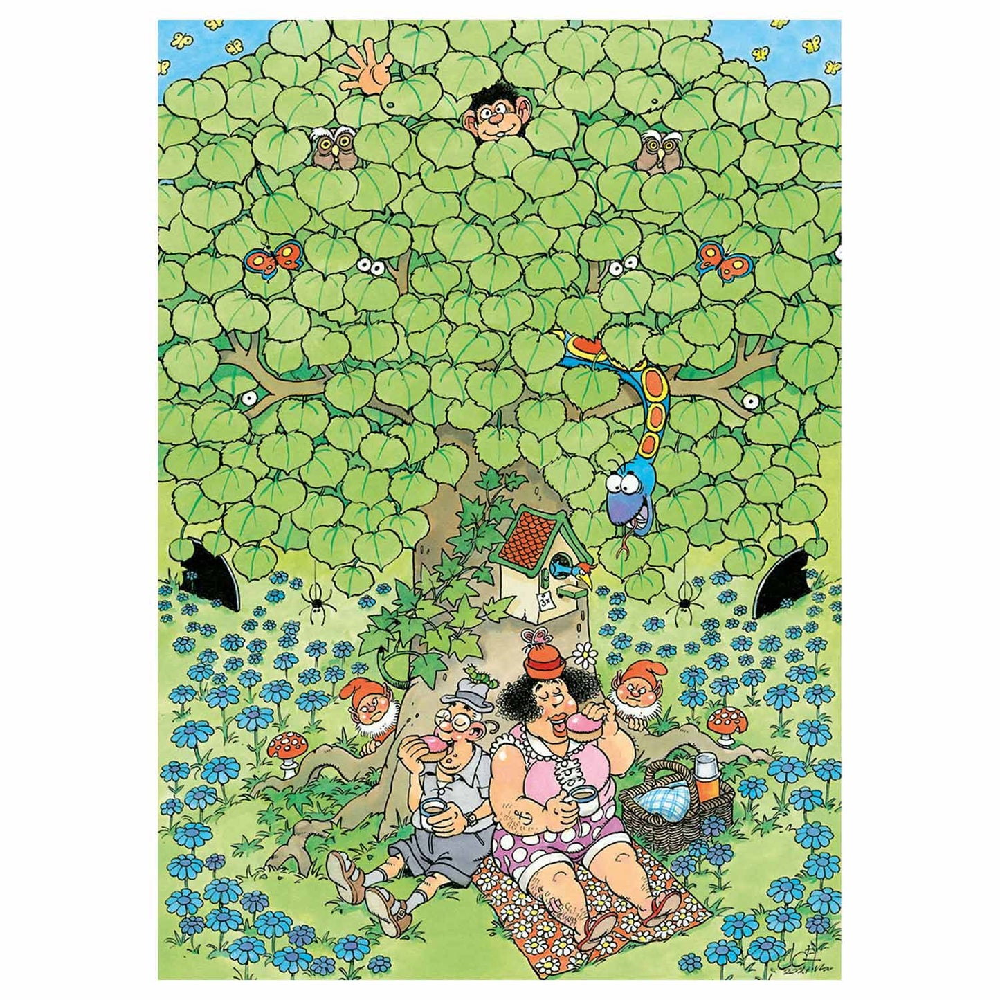 Jan Van Haasteren Jigsaw Puzzle Experte 2 - Picknickspaß, 500st.