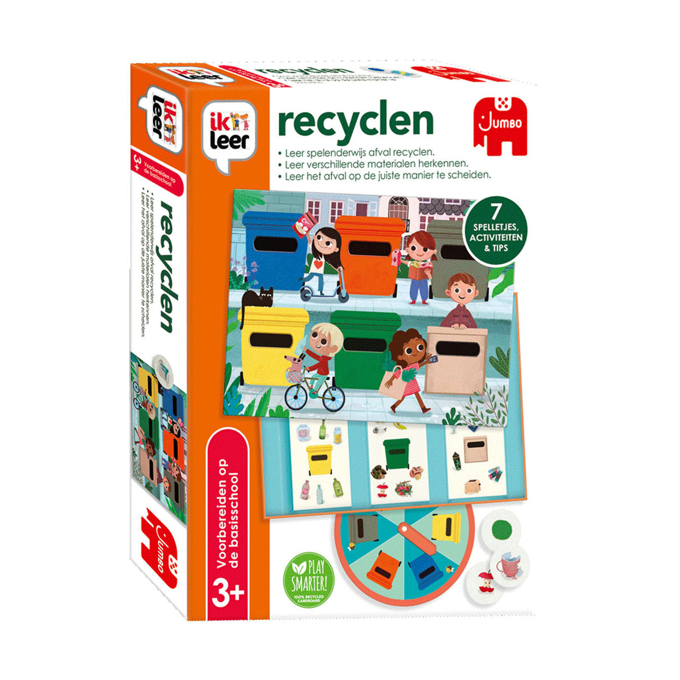 Ich lerne, das Bildungsspiel zu recyceln