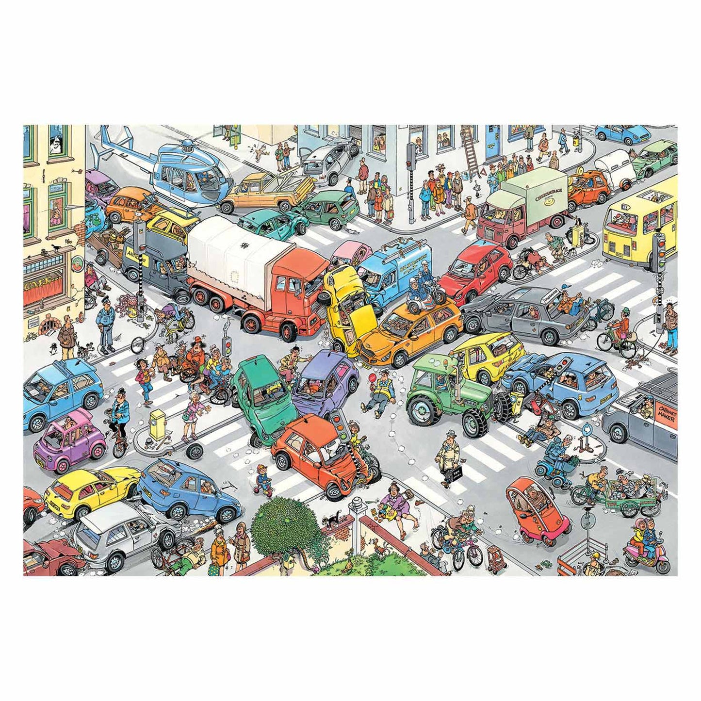 Jan Van Haasteren Legpuzzle - Verkehr Chaos, 3000st.