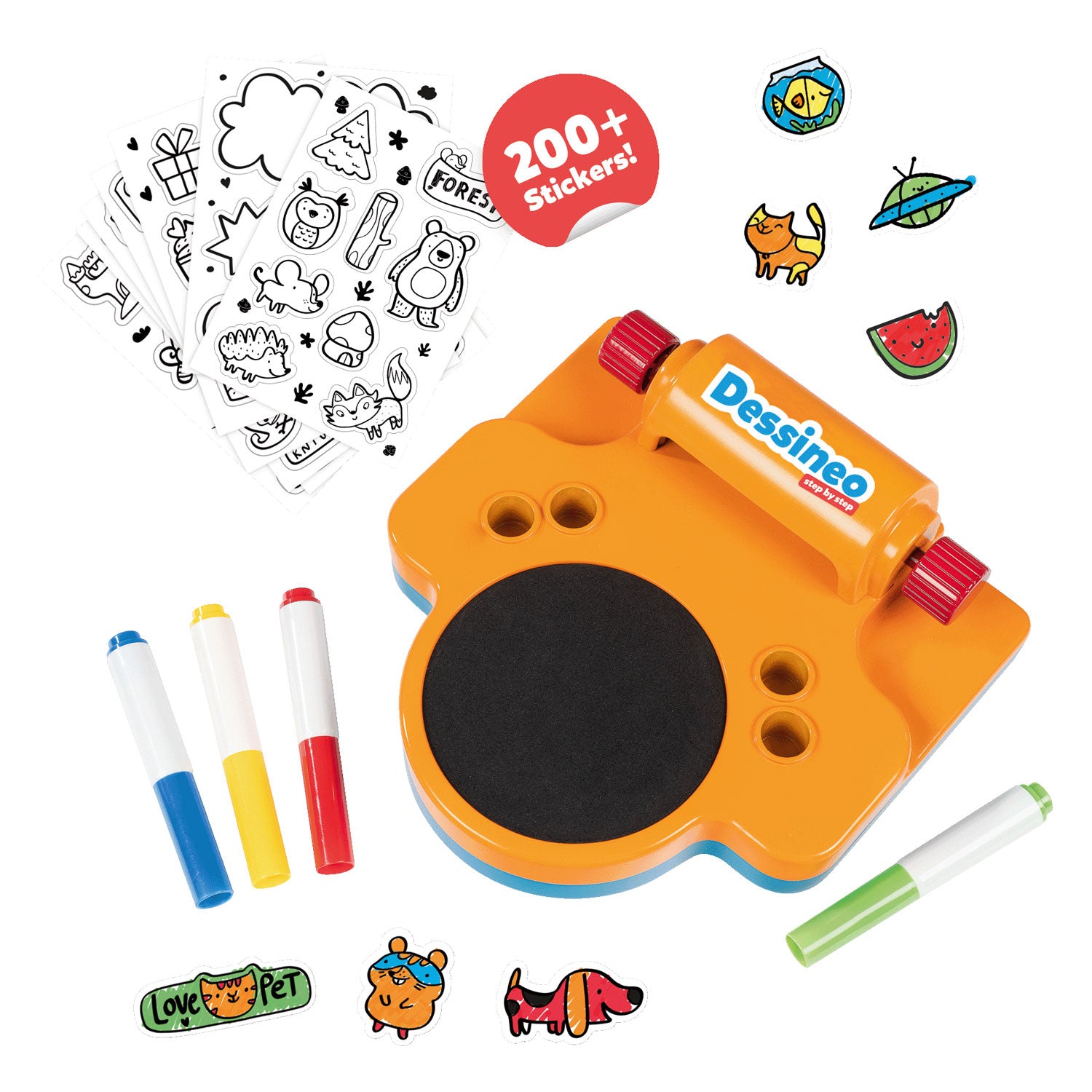Jumbo -Dessine -Sticker -Studio