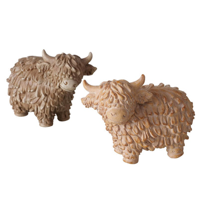 Boltze Home Figur Kuh Buffy H7,5x10cm Kunstharz