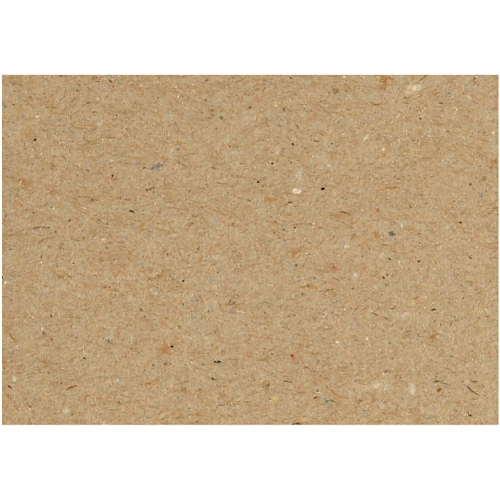 Creativ Company Recycling Karton, A5, VEL 148x210 mm, 225 g, graubraun, 125 Blech 1 Box