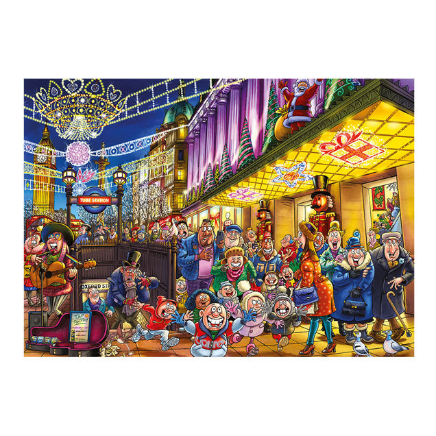 Jumbo Washij Weihnachten 20 Bein Puzzel Die Geister von Weihnachten, 2x1000st.