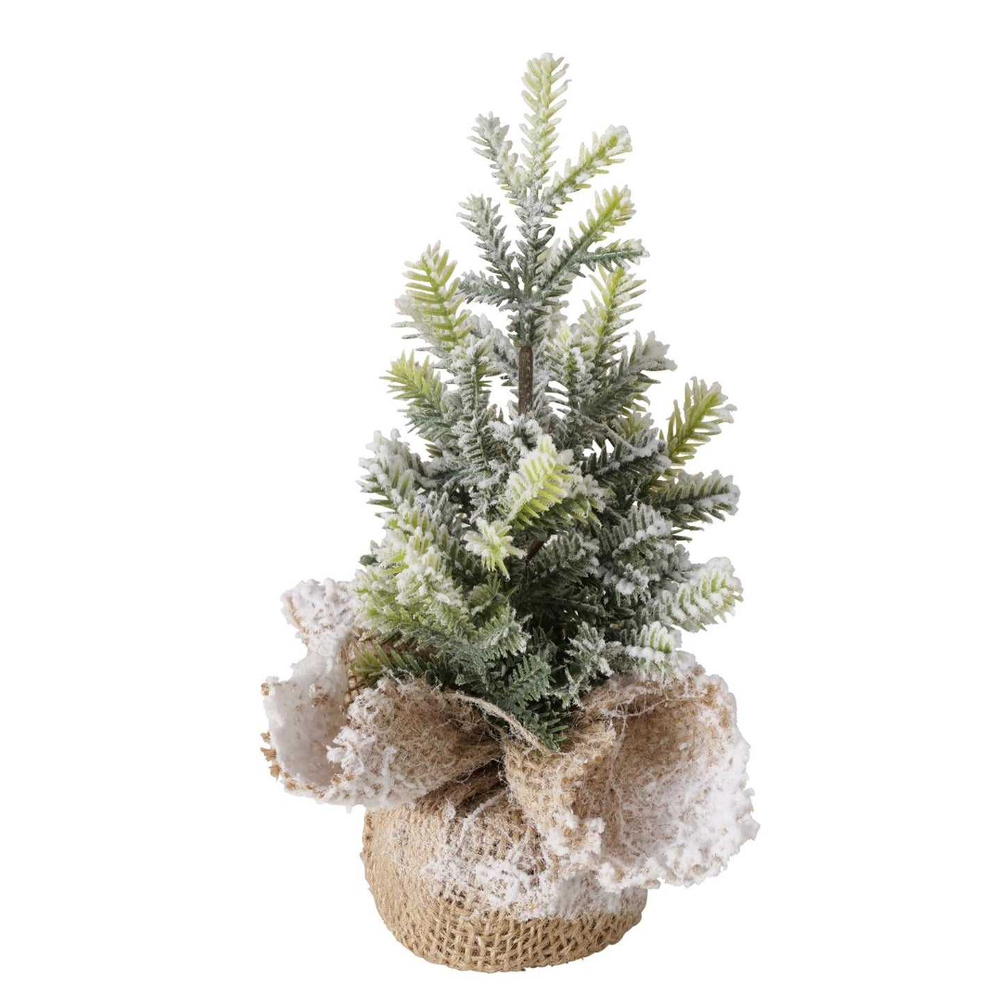 Boltze Home Weihnachtsbaum verschneit H22cm