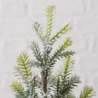 Boltze Home Weihnachtsbaum verschneit H22cm