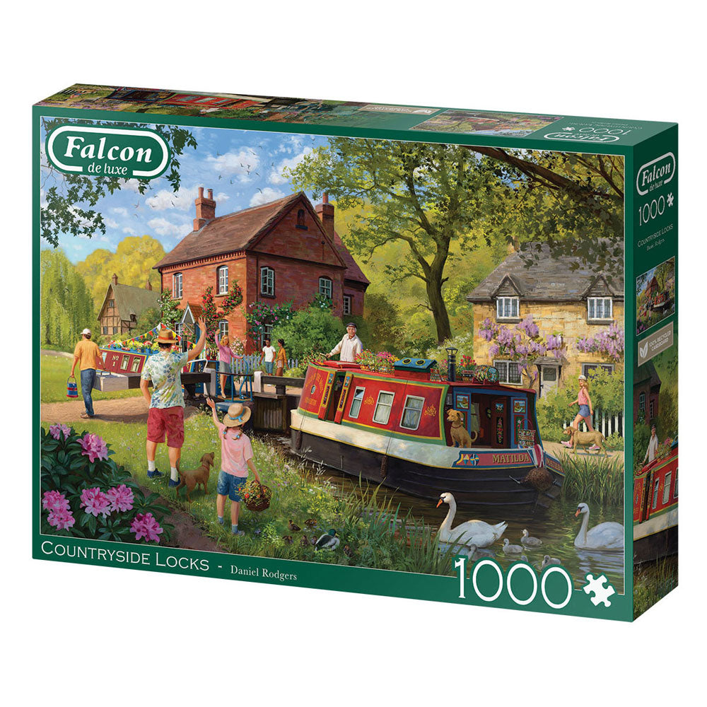 Jumbo legpuzzzel Landschlösser, 1000Stk.