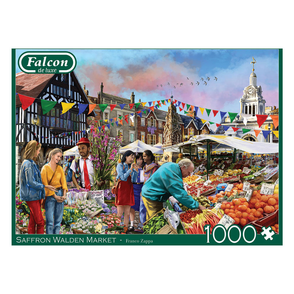 Jumbo legpuzzzel Safran Walden Markt, 1000Stk.
