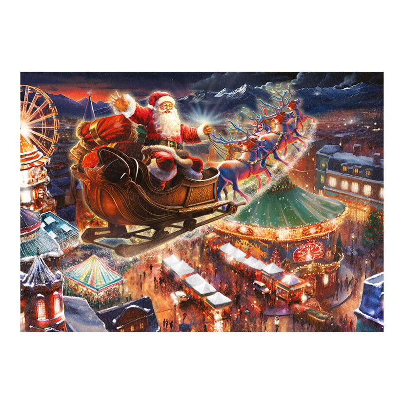 Jumbo Legpuzzel Christmas Wonderland, 2x1000st.