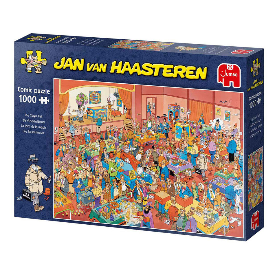 Jumbo -Puzzle Jan van Haasteren de Goochelbeurs 1000 Stück