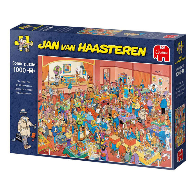 Jumbo -Puzzle Jan van Haasteren de Goochelbeurs 1000 Stück