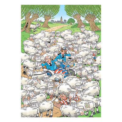 Jumbo-Puzzle JVH Expert 7 Lamellen 500 Teile
