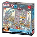 Jumbo Wasgij Retro Mystery 8 Puzzle – Die letzte Hürde!, 1000 Teile. - afbeelding 3