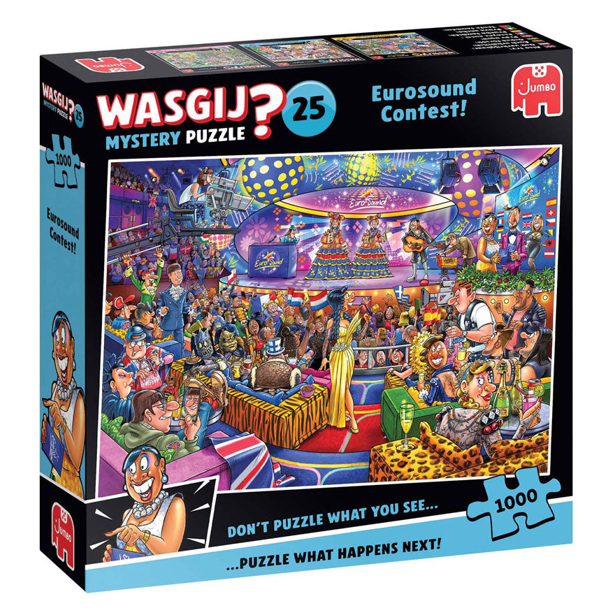 Jumbo Wasgij Mystery 25 – Eurosound Contest!, 1000 Stück.
