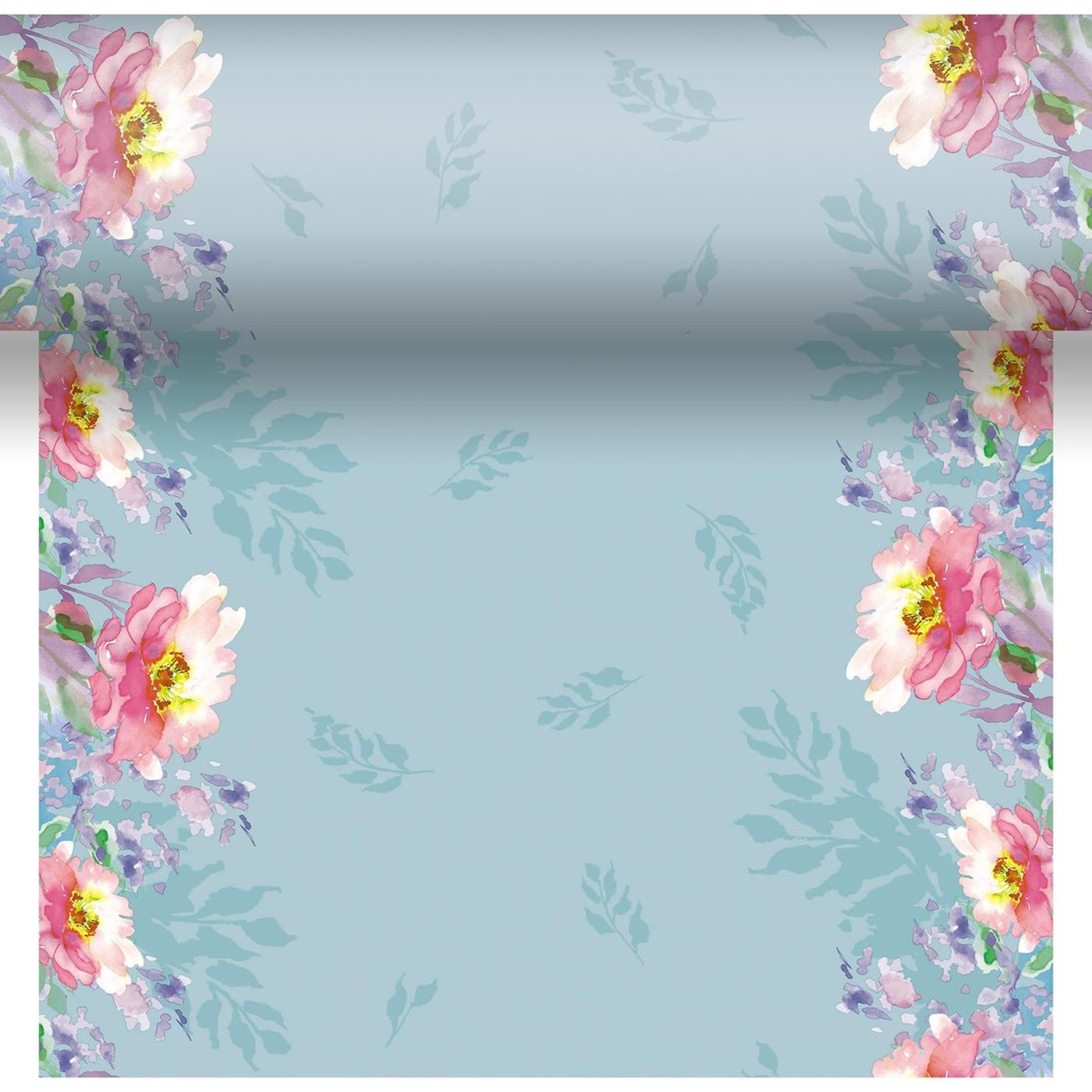 Duni 3-in-1 fließendes Blumenmuster 40x480cm