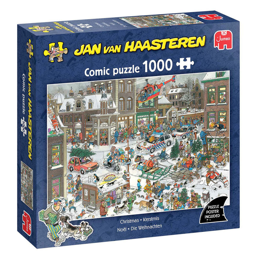 Jumbo Jan van Haasteren Puzzle - Weihnachten, 1000 Teile.