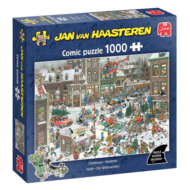 Jumbo Jan van Haasteren Puzzle - Weihnachten, 1000 Teile.