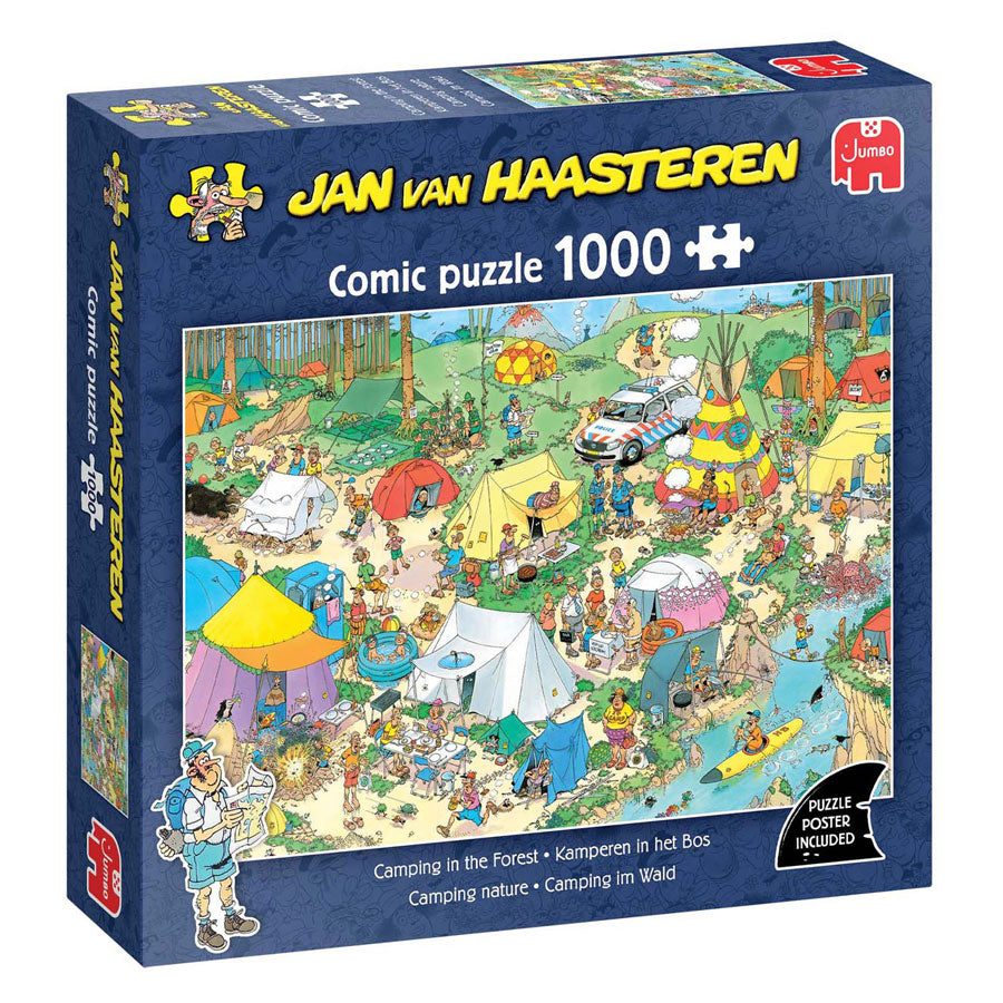 Jumbo-Puzzle jvh: Camping im Wald