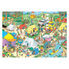 Jumbo-Puzzle jvh: Camping im Wald