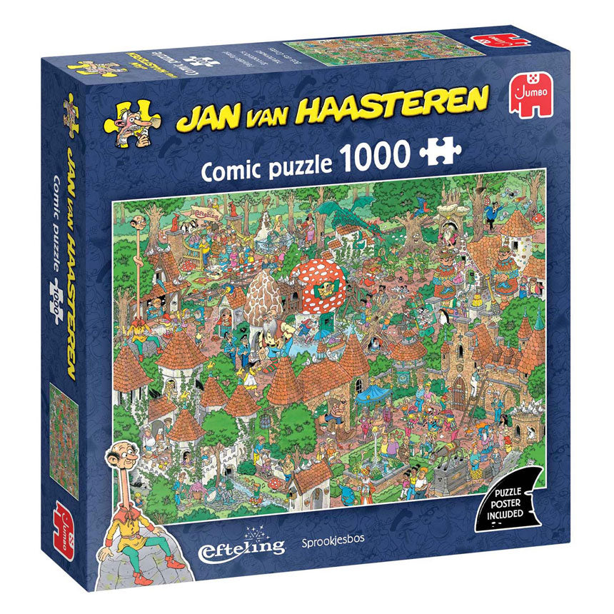 Jumbo Jan van Haasteren Puzzle - Efteling-Märchenwald, 1000 Teile.