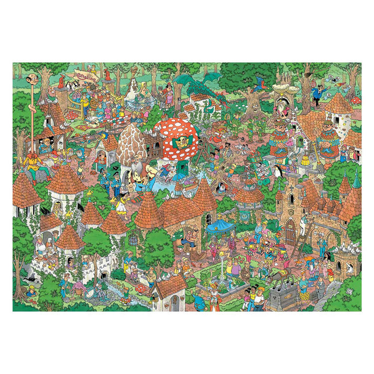 Jumbo Jan van Haasteren Puzzle - Efteling-Märchenwald, 1000 Teile.